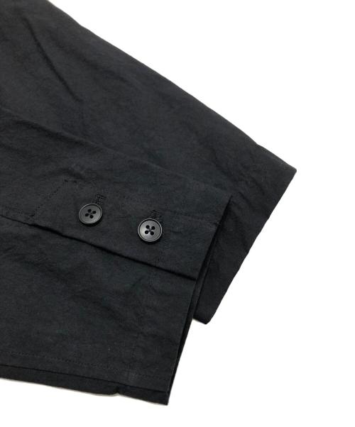 KAGURE（カグレ）kagure (カグレ) コットンテーラードジャケット ブラック サイズ:1の古着・服飾アイテム
