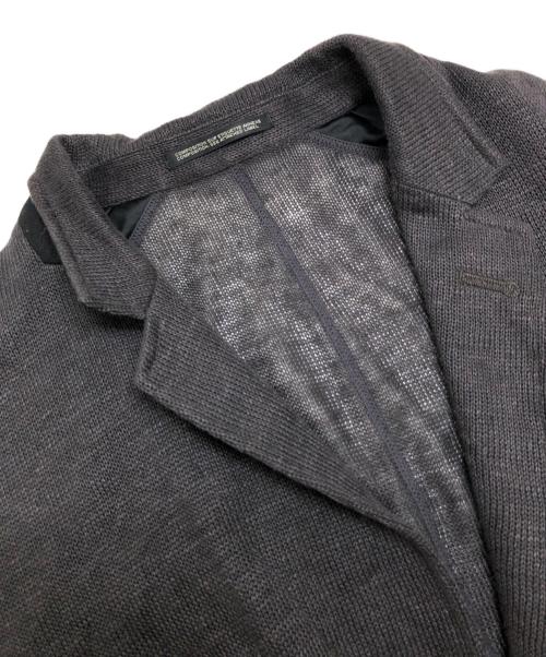 Yohji Yamamoto Costume D’Homme（ヨウジヤマモトコスチュームドオム）Yohji Yamamoto Costume D’Homme (ヨウジヤマモトコスチュームドオム) 2Bリネンジャケット ブラック サイズ:3の古着・服飾アイテム
