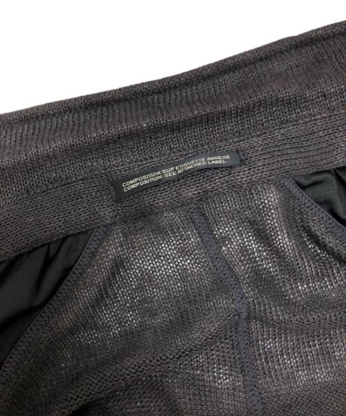 Yohji Yamamoto Costume D’Homme（ヨウジヤマモトコスチュームドオム）Yohji Yamamoto Costume D’Homme (ヨウジヤマモトコスチュームドオム) 2Bリネンジャケット ブラック サイズ:3の古着・服飾アイテム