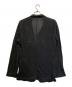 Yohji Yamamoto Costume D’Homme (ヨウジヤマモトコスチュームドオム) 2Bリネンジャケット ブラック サイズ:3：12000円