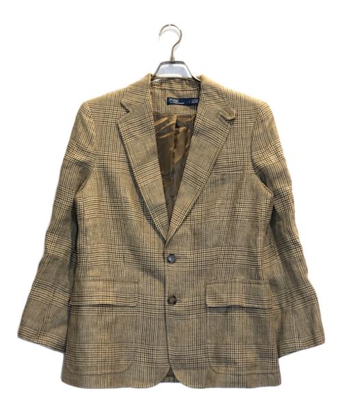 POLO RALPH LAUREN（ポロ・ラルフローレン）POLO RALPH LAUREN (ポロ・ラルフローレン) リネンセットアップ ブラウン サイズ:8(L～Mサイズ相当)の古着・服飾アイテム