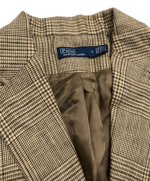 POLO RALPH LAUREN（ポロ・ラルフローレン）POLO RALPH LAUREN (ポロ・ラルフローレン) リネンセットアップ ブラウン サイズ:8(L～Mサイズ相当)の古着・服飾アイテム