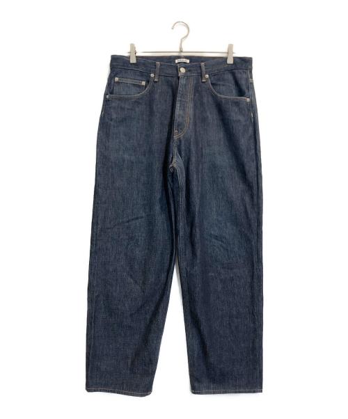 AURALEE（オーラリー）AURALEE (オーラリー) HARD TWIST DENIM WIDE PANTS 34 サイズ:34(Lサイズ相当)の古着・服飾アイテム