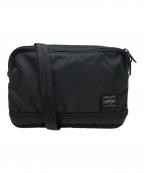 PORTERポーター）の古着「フラッシュショルダーバッグ」｜ブラック