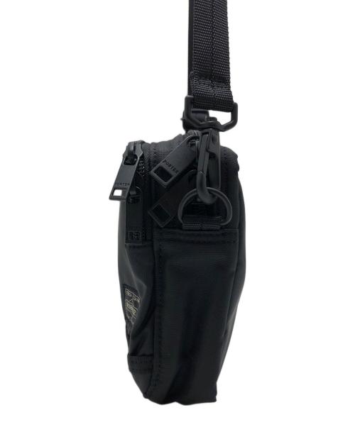 PORTER（ポーター）PORTER (ポーター) フラッシュショルダーバッグ ブラック サイズ:表記なしの古着・服飾アイテム