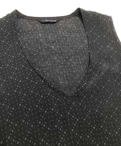Y's for living（ワイズフォーリビング）Y'S for living (ワイズフォーリビング) ワンピース ブラック サイズ:表記なしの古着・服飾アイテム