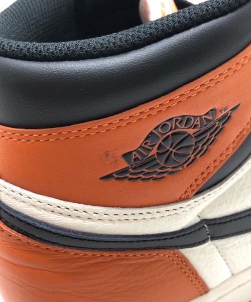 NIKE（ナイキ）NIKE (ナイキ) Nike Air Jordan 1 Retro High OG Shattered Backboard オレンジ サイズ:29.5CMの古着・服飾アイテム