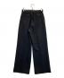 JOURNAL STANDARD relume (ジャーナルスタンダード レリューム) マットウースフレアタックパンツ ブラック サイズ:38 未使用品：7000円