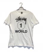 stussyステューシー）の古着「Tシャツ」｜ホワイト