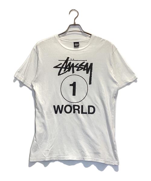 stussy（ステューシー）stussy (ステューシー) Tシャツ ホワイト サイズ:Lの古着・服飾アイテム