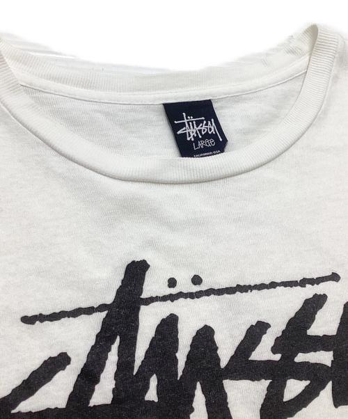 stussy（ステューシー）stussy (ステューシー) Tシャツ ホワイト サイズ:Lの古着・服飾アイテム