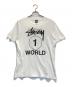 stussy（ステューシー）の古着「Tシャツ」｜ホワイト