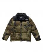 THE NORTH FACEザ ノース フェイス）の古着「Novelty Nuptse Jacket」｜カーキ