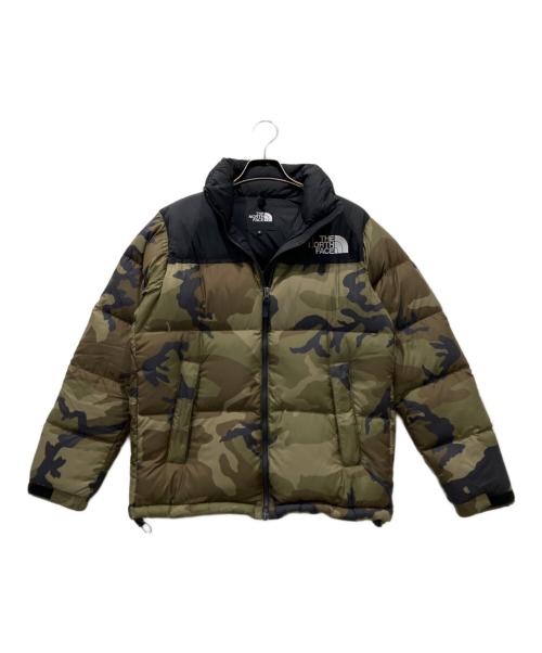 THE NORTH FACE（ザ ノース フェイス）THE NORTH FACE (ザ ノース フェイス) Novelty Nuptse Jacket カーキ サイズ:Sの古着・服飾アイテム