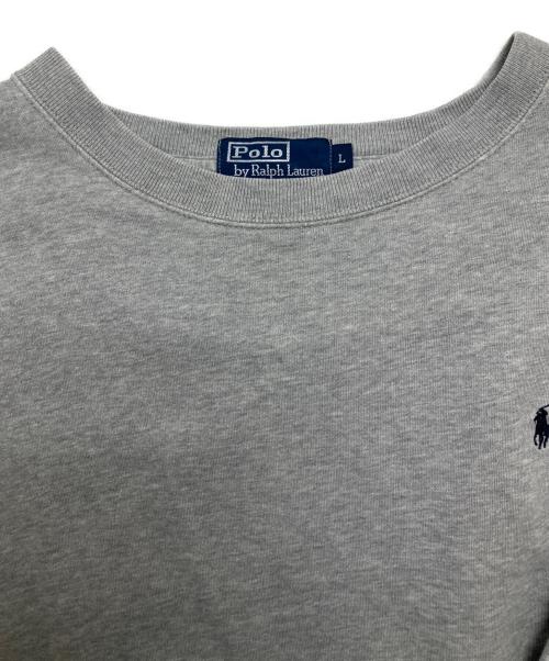 POLO RALPH LAUREN（ポロ・ラルフローレン）POLO RALPH LAUREN (ポロ・ラルフローレン) スウェット グレー サイズ:Lの古着・服飾アイテム