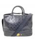 GIANNI VERSACE（ジャンニ・ヴェルサーチ）の古着「グレカラージトートバッグ」｜ブラック