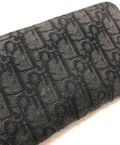 DIOR HOMME（ディオール オム）DIOR HOMME (ディオール オム) オブリーク トロッター ラウンドファスナー ブラック サイズ:表記なしの古着・服飾アイテム