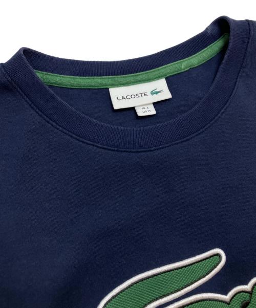 LACOSTE（ラコステ）LACOSTE (ラコステ) クルーネックスウェット ネイビー サイズ:Mの古着・服飾アイテム