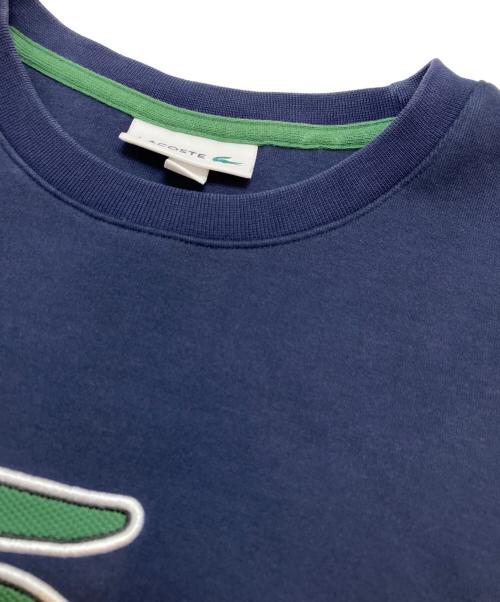 LACOSTE（ラコステ）LACOSTE (ラコステ) クルーネックスウェット ネイビー サイズ:Mの古着・服飾アイテム