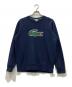 LACOSTE（ラコステ）の古着「クルーネックスウェット」｜ネイビー