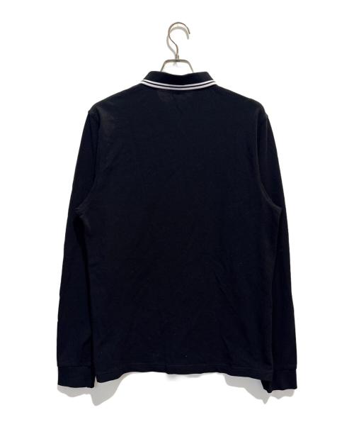 FRED PERRY（フレッドペリー）FRED PERRY (フレッドペリー) 長袖ポロシャツ ブラック サイズ:ＸＬの古着・服飾アイテム