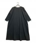 yoliヨリ）の古着「Cotton wide onepiece」｜グレー