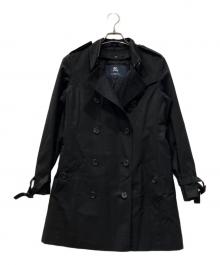 BURBERRY LONDON（バーバリーロンドン）の古着「ライナー付きトレンチコート」｜ブラック