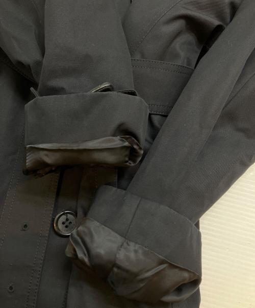 BURBERRY LONDON（バーバリーロンドン）BURBERRY LONDON (バーバリーロンドン) ライナー付きトレンチコート ブラック サイズ:40(Lサイズ相当)の古着・服飾アイテム