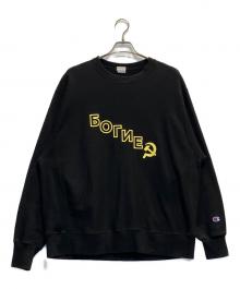 Champion REVERSE WEAVE（チャンピオン リバース ウィーブ）の古着「スウェット」｜ブラック