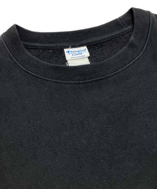 Champion REVERSE WEAVE（チャンピオン リバース ウィーブ）Champion REVERSE WEAVE (チャンピオン リバース ウィーブ) スウェット ブラック サイズ:XLの古着・服飾アイテム