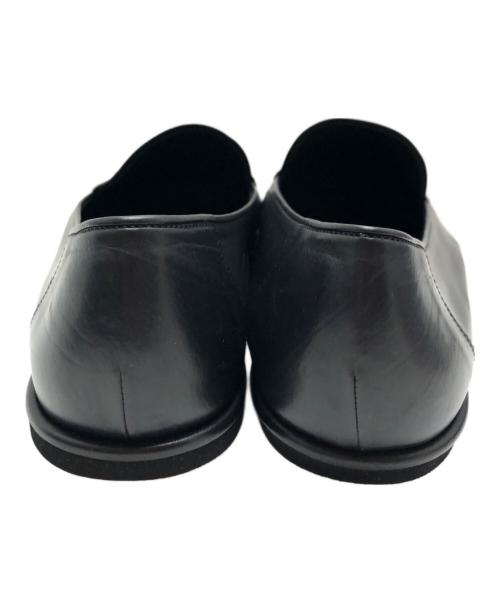 AURALEE（オーラリー）AURALEE (オーラリー) SOFT LEATHER LOAFERS ブラック サイズ:サイズ8(26CM)の古着・服飾アイテム