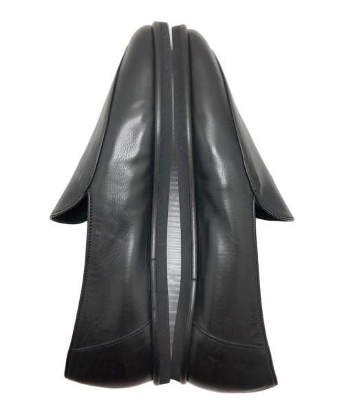 AURALEE（オーラリー）AURALEE (オーラリー) SOFT LEATHER LOAFERS ブラック サイズ:サイズ8(26CM)の古着・服飾アイテム