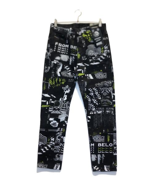 DIESEL（ディーゼル）DIESEL (ディーゼル) デニムパンツ ブラック サイズ:76cm (W30)の古着・服飾アイテム