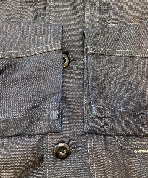 G-STAR RAW（ジースターロゥ）G-STAR RAW (ジースターロゥ) DECK PADDED DENIM JACKET インディゴ サイズ:Ⅼの古着・服飾アイテム