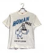 HUMAN MADEヒューマンメイド）の古着「プリントTシャツ」｜ホワイト