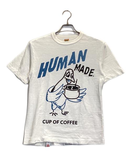 HUMAN MADE（ヒューマンメイド）HUMAN MADE (ヒューマンメイド) プリントTシャツ ホワイト サイズ:Sの古着・服飾アイテム