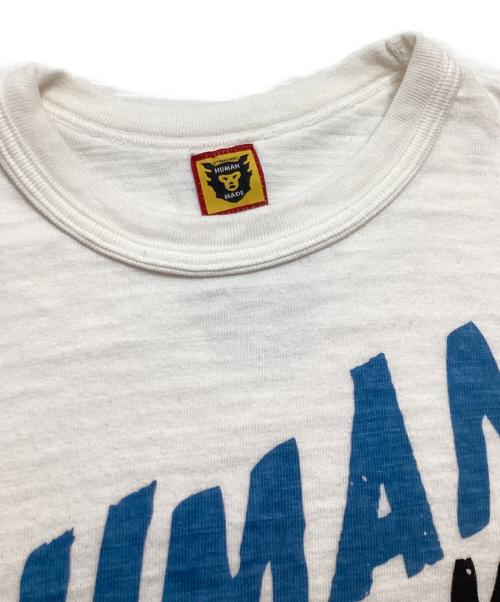 HUMAN MADE（ヒューマンメイド）HUMAN MADE (ヒューマンメイド) プリントTシャツ ホワイト サイズ:Sの古着・服飾アイテム