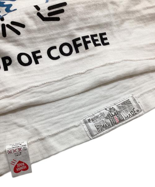 HUMAN MADE（ヒューマンメイド）HUMAN MADE (ヒューマンメイド) プリントTシャツ ホワイト サイズ:Sの古着・服飾アイテム