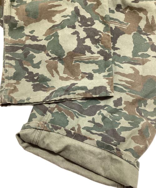 EVISU（エヴィス）EVISU (エヴィス) オーバーオール グリーン サイズ:28(参考サイズL~XL)の古着・服飾アイテム