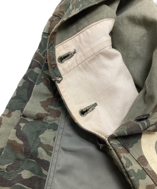 EVISU（エヴィス）EVISU (エヴィス) オーバーオール グリーン サイズ:28(参考サイズL~XL)の古着・服飾アイテム