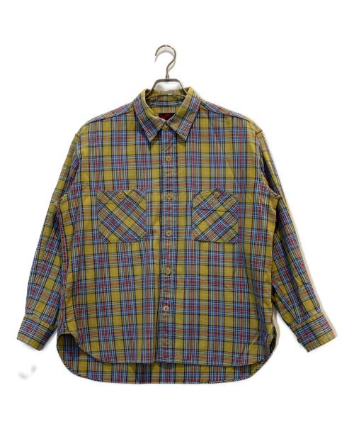 EVISU（エヴィス）EVISU (エヴィス) シャツ マスタード サイズ:38の古着・服飾アイテム