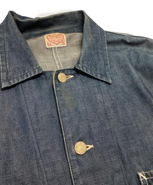 FULLCOUNT（フルカウント）FULLCOUNT (フルカウント) カバーオール インディゴ サイズ:38の古着・服飾アイテム