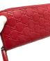中古・古着 GUCCI (グッチ) 長財布 レッド サイズ:表記なし：12000円