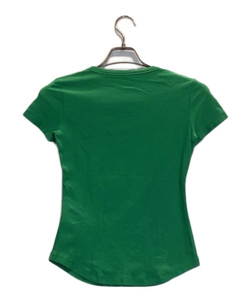 Vivienne Westwood RED LABEL（ヴィヴィアンウエストウッドレッドレーベル）Vivienne Westwood RED LABEL (ヴィヴィアンウエストウッドレッドレーベル) Uネックカットソー グリーン サイズ:1の古着・服飾アイテム