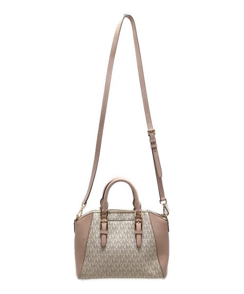MICHAEL KORS（マイケル・コース）MICHAEL KORS (マイケル・コース) 2WAYバッグ ピンクの古着・服飾アイテム