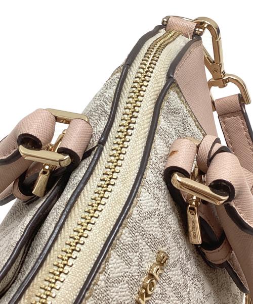 MICHAEL KORS（マイケル・コース）MICHAEL KORS (マイケル・コース) 2WAYバッグ ピンクの古着・服飾アイテム