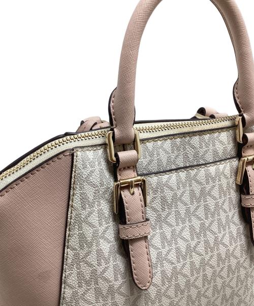 MICHAEL KORS（マイケル・コース）MICHAEL KORS (マイケル・コース) 2WAYバッグ ピンクの古着・服飾アイテム