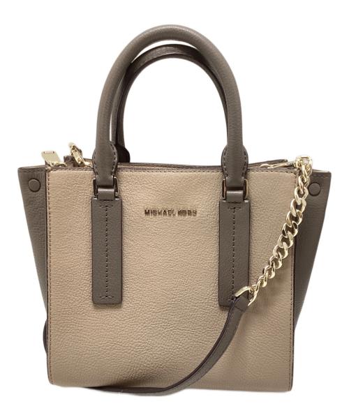 MICHAEL KORS（マイケル・コース）MICHAEL KORS (マイケル・コース) 2WAYバッグ ブラウンの古着・服飾アイテム