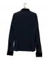 DOLCE & GABBANA (ドルチェ＆ガッバーナ) ベロア切替ポロシャツ ブラック サイズ:50(L〜XL相当)：10000円