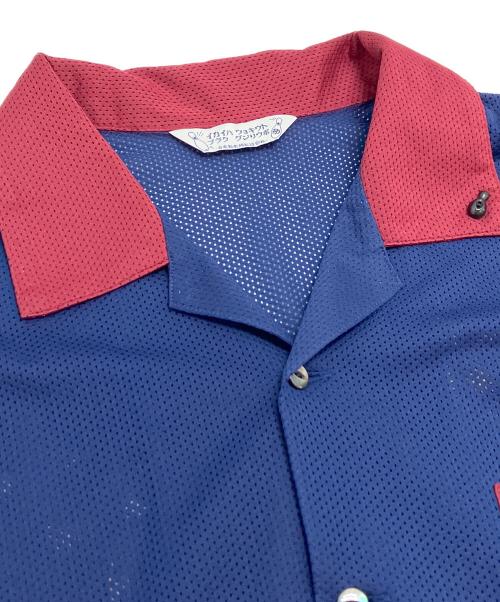 TUITACI（ツイタチ）TUITACI (ツイタチ) メッシュボーリングシャツ ネイビー サイズ:2の古着・服飾アイテム